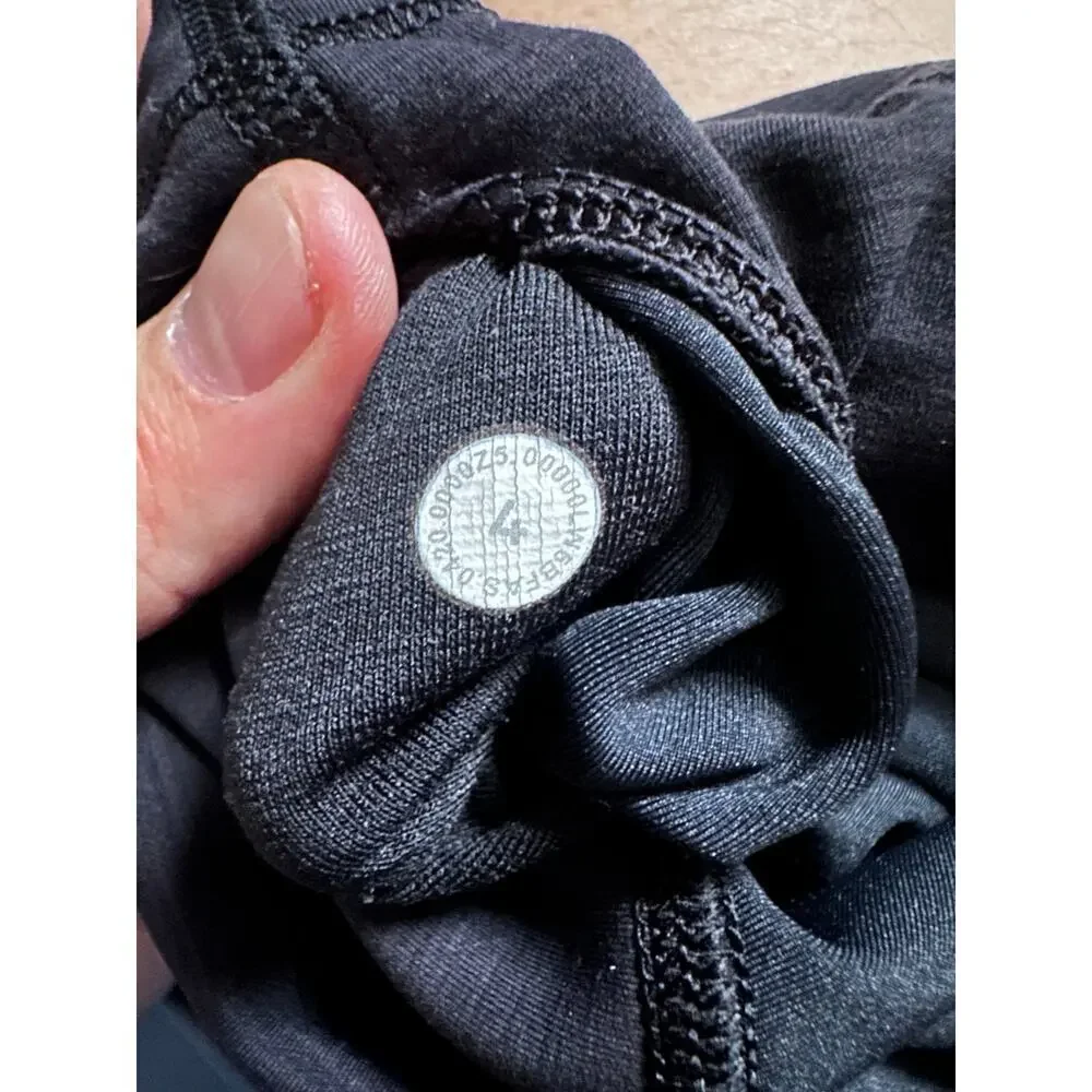 Lululemon Cropped Legging dark gray size 4